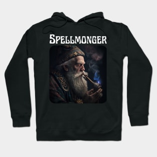 Spellmonger - after a nice day of wizardry (no text) Hoodie